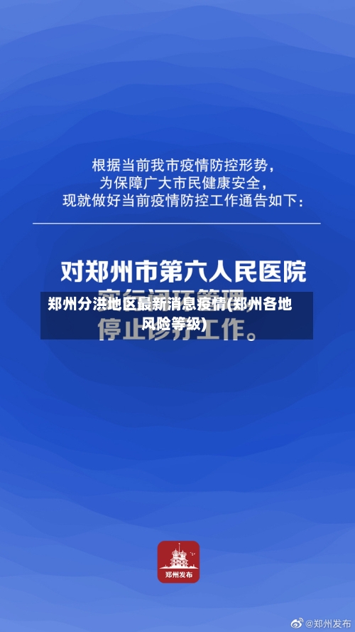 郑州分洪地区最新消息疫情(郑州各地风险等级)