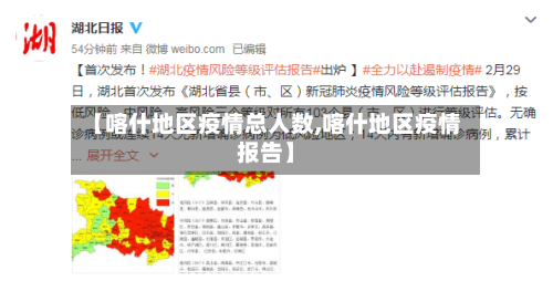 【喀什地区疫情总人数,喀什地区疫情报告】