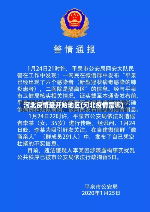 河北疫情最开始地区(河北疫情是哪)