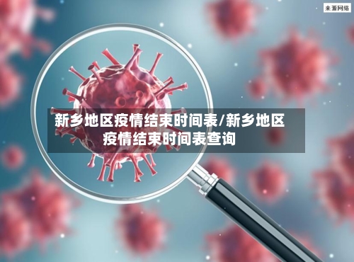 新乡地区疫情结束时间表/新乡地区疫情结束时间表查询