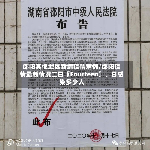 邵阳其他地区新增疫情病例/邵阳疫情最新情况二日〖Fourteen〗	、日感染多少人-第2张图片