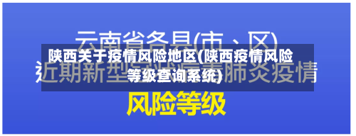 陕西关于疫情风险地区(陕西疫情风险等级查询系统)