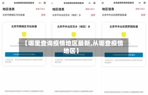 【哪里查询疫情地区最新,从哪查疫情地区】