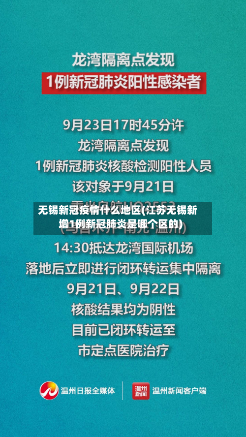 无锡新冠疫情什么地区(江苏无锡新增1例新冠肺炎是哪个区的)
