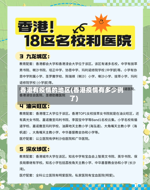 香港有疫情的地区(香港疫情有多少例了)